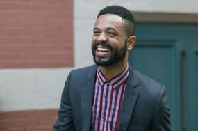 Man Smiling Excited about FuelEd
